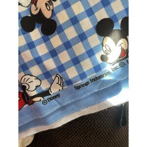 Mickey Mouse Disney 4 Yds-sewing fabric material By Springs Industry-06/26/2005